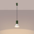 Lampe suspendue ESTRIA 1 beige/vert olive