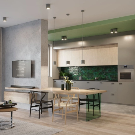 Applique ORBIS 1 gris