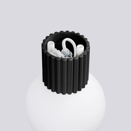 Applique HALO noir IP44