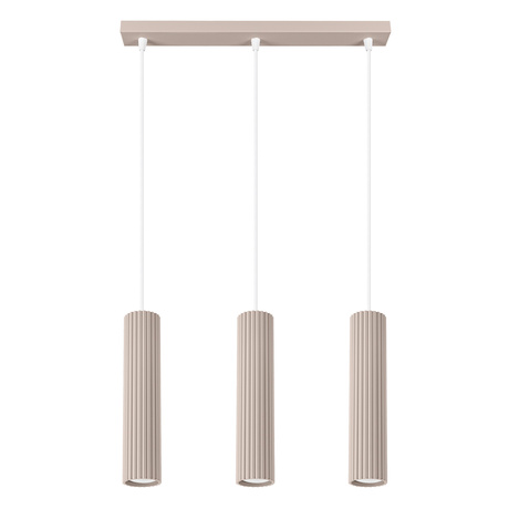 Lampe suspendue KARBON 3L taupe