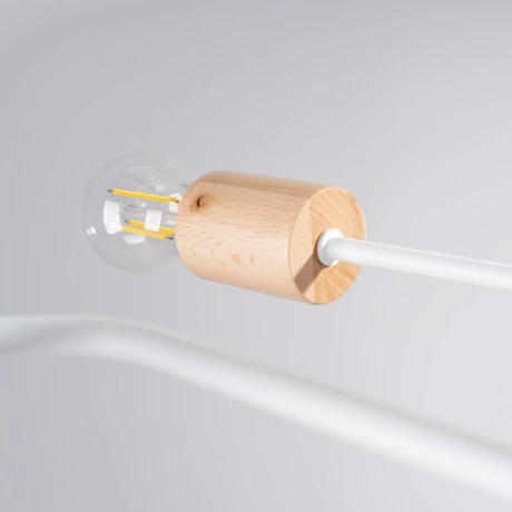 Lustre TIMBO 8 blanc