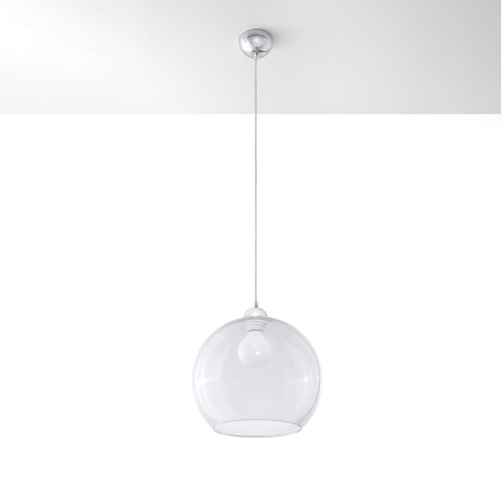 Lampe pendante BALL transparente