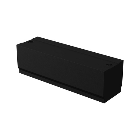 Connecteur d'alimentation droit noir