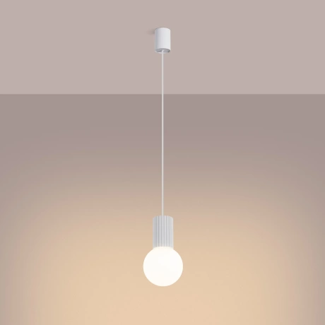 Lampe suspendue HALO 1 blanc