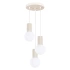 Lampe suspendue HALO 3P beige