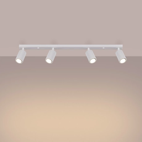 Plafonnier KARBON 4L blanc