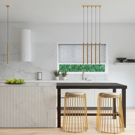 Lampe suspendue PASTELO 5L or