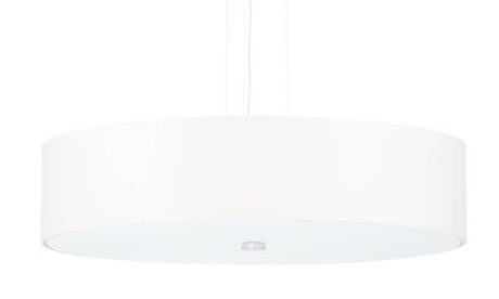 Lustre SKALA 50 blanc + 5x ampoule LED E27 3000K Warm 7.5W 620lm