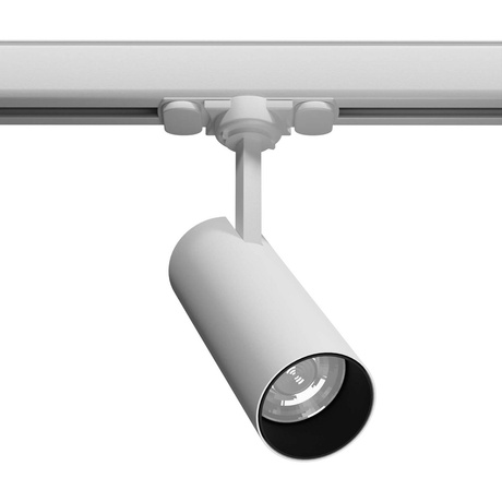 Plafonnier, 6 points, système de rail triphasé, TORN 57W LED 3000K