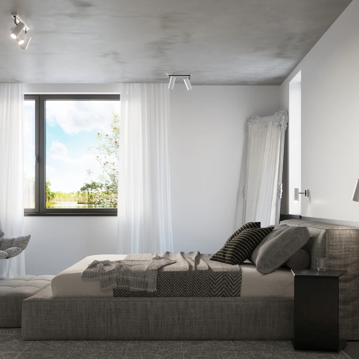 Plafonnier DIREZIONE 2 blanc