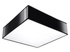 Plafond HORUS 35 BLACK + 2x ampoule LED E27 3000K Warm 7.5W 620lm