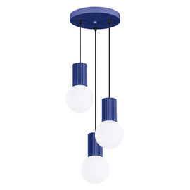 Lampe suspendue HALO 3P outremer