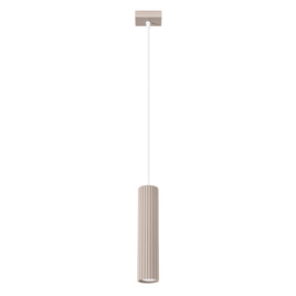 Lampe suspendue KARBON 1 taupe