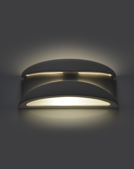 Kinkiet ceramiczny APOLLO biały