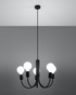 Lustre PICCOLO 5 + 5x ampoule LED E27 3000K Warm 7.5W 620lm