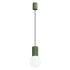 Lampe pendante HALO 1 vert olive