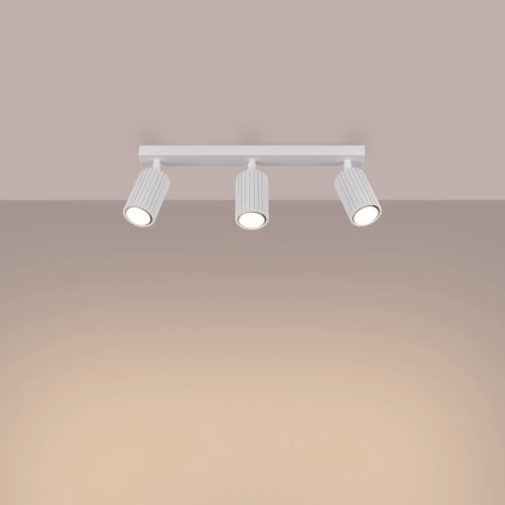 Plafonnier KARBON 3L blanc