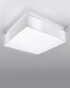Plafond HORUS 25 WHITE + 1x ampoule LED E27 3000K Warm 7.5W 620lm