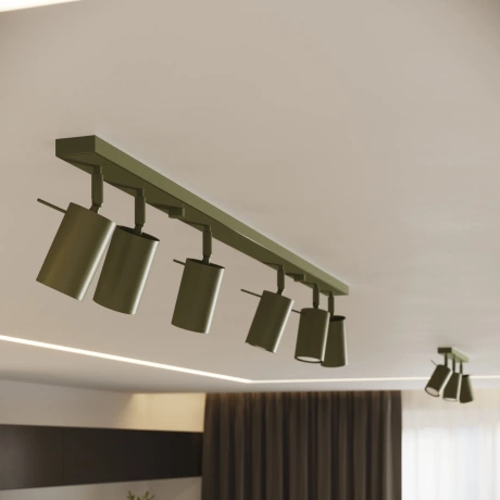 Applique RING vert olive