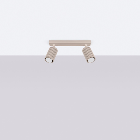 Plafonnier KARBON 2 taupe