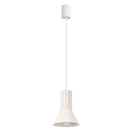 Lampe suspendue ESTRIA 1 beige