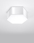 Plafond SUNDE 13 blanc +2x ampoule LED E27 3000K Warm 7.5W 620lm