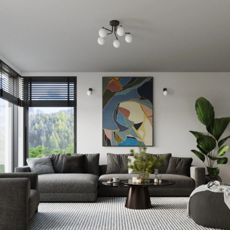 Lustre ASTRAL 3 noir