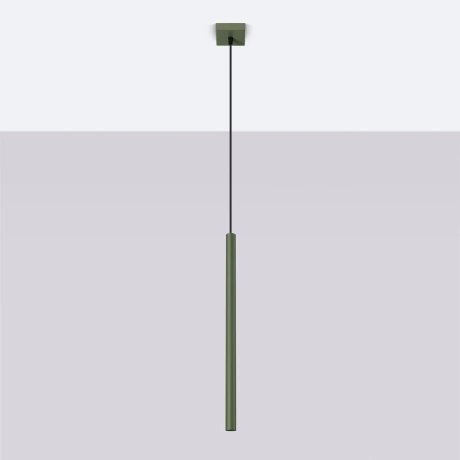 Lampe pendante PASTELO 1 vert olive