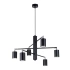 Lustre LEMMI 6 noir