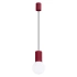 Lampe suspendue HALO 1 bordeaux
