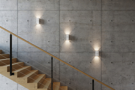 Applique BLOCCO blanc + 1x ampoule LED G9 4000K froide 4.5W 530lm