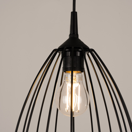 Lampe suspendue RITZ noir