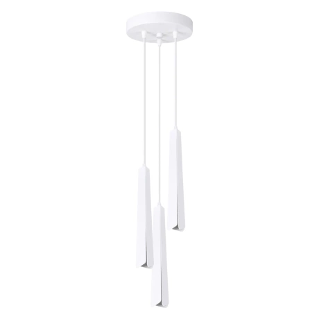 Lampe suspendue PRYSM 3P blanc
