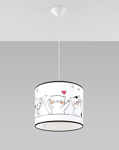 CAT 30 lampe suspendue + 1x ampoule LED E27 3000K Warm 7.5W 620lm