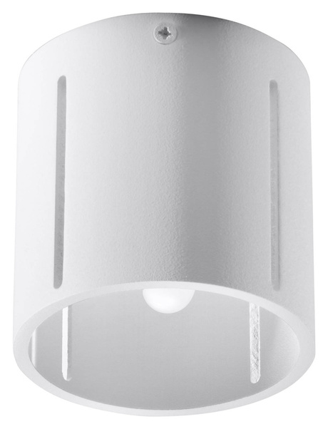 Plafond INEZ blanc + 1x ampoule LED G9 4000K Froid 4.5W 530lm