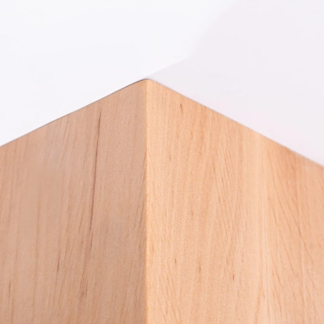 Plafonnier SOLIS bois naturel