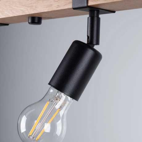 Plafonnier ZUCA 4 noir