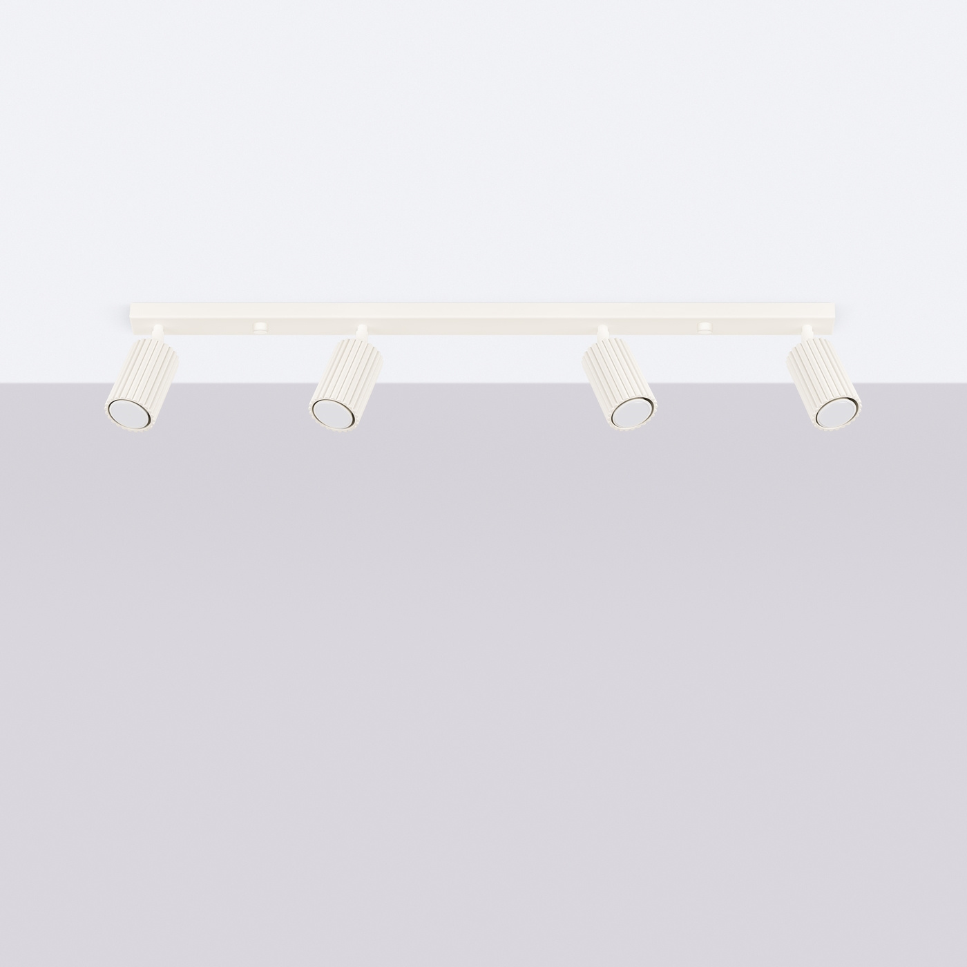 Plafonnier KARBON 4L beige