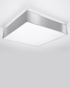 Plafond HORUS 55 GREY + 4x ampoule LED E27 4000K Cold 7.5W 650lm