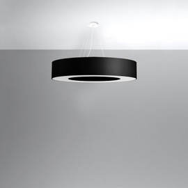 Lustre SATURNO 90 noir