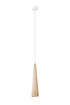 SULA 1 lampe suspendue en bois naturel + 1x ampoule LED GU-10 3000K Warm 7W 620lm