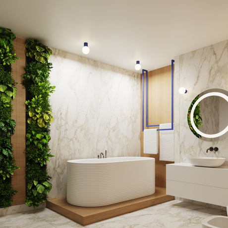 Applique HALO ultramarine IP44