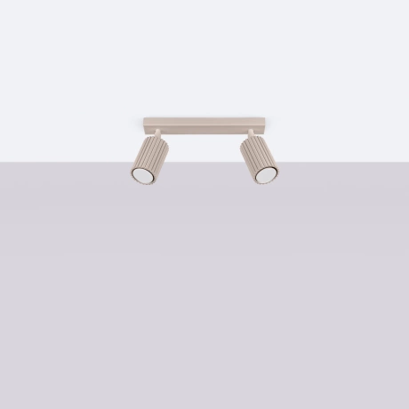 Plafonnier KARBON 2 taupe