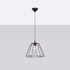 Lampe suspendue TRAPO noir