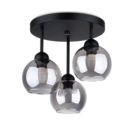 Lustre ALINO 3 noir