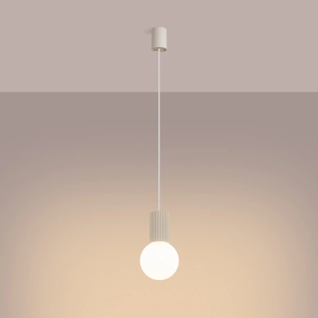 Lampe suspendue HALO 1 beige
