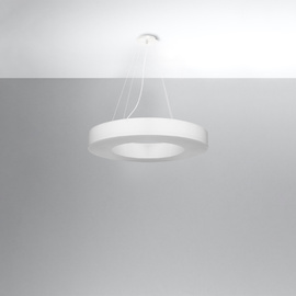 Lustre SATURNO SLIM 70 blanc