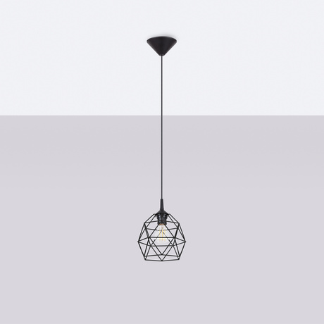 Lampe suspendue TRIOM 20 noir