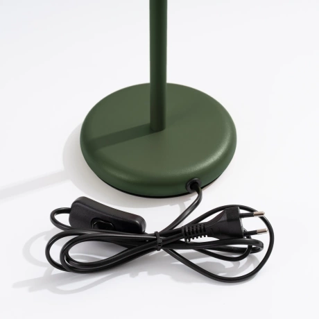 Lampe à poser KARBON vert olive