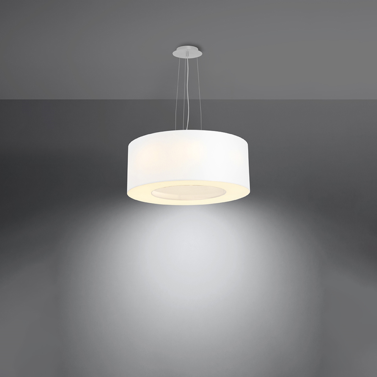 Lustre SATURNO 50 blanc